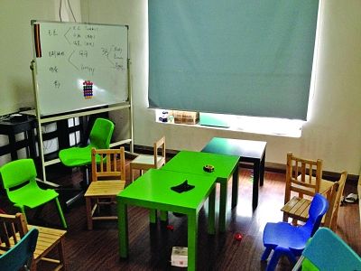 孩子们的教室。 王赟 摄