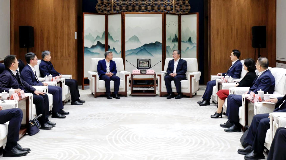 东南大学党委书记邬小撑、校长孙友宏会见苏州市委书记范波、市长吴庆文 携手推动名城名校融合发展